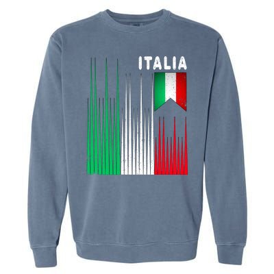 Italia Soccer Jersey Vintage Garment-Dyed Sweatshirt