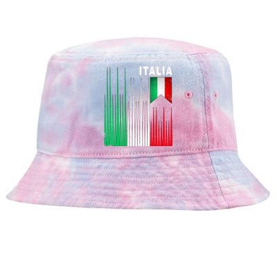 Italia Soccer Jersey Vintage Tie-Dyed Bucket Hat