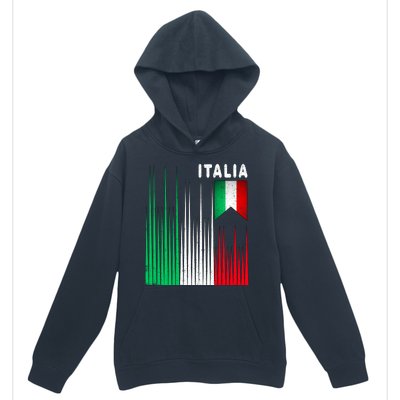 Italia Soccer Jersey Vintage Urban Pullover Hoodie