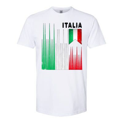 Italia Soccer Jersey Vintage Softstyle® CVC T-Shirt