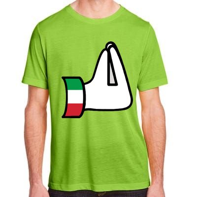 Italian Hand Gesture Funny Adult ChromaSoft Performance T-Shirt