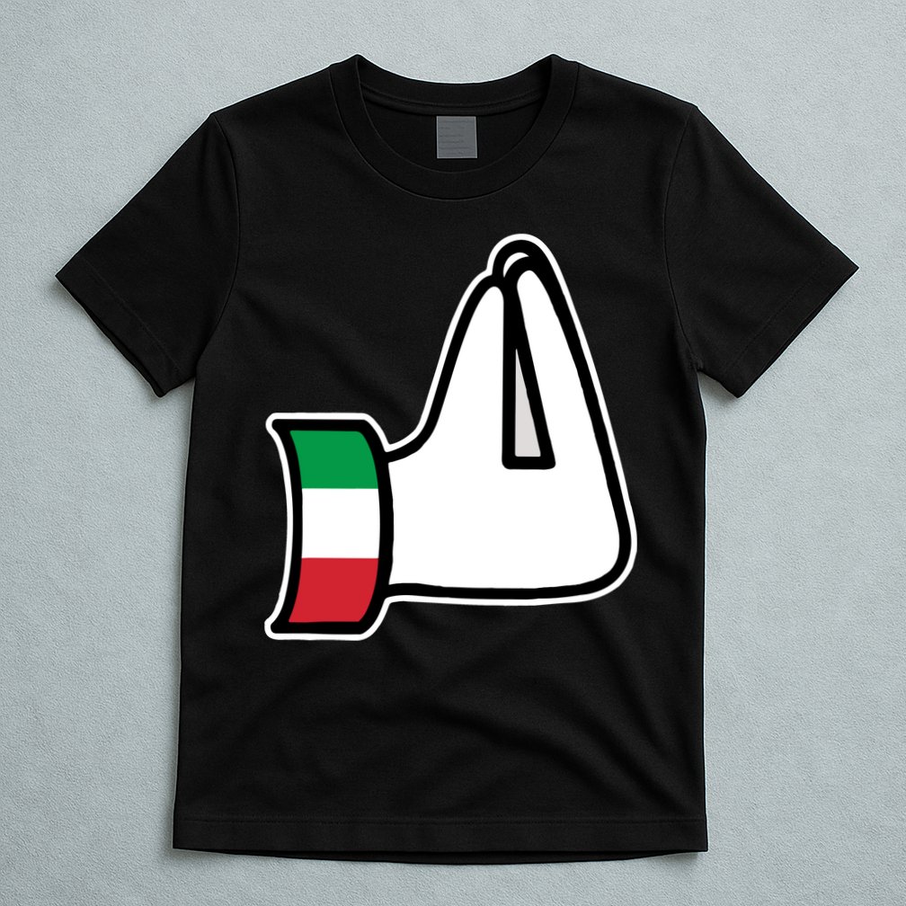 Italian Hand Gesture Funny T-Shirt