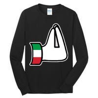 Italian Hand Gesture Funny Tall Long Sleeve T-Shirt