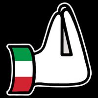 Italian Hand Gesture Funny Womens Tank Top