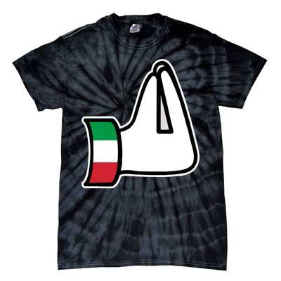 Italian Hand Gesture Funny Tie-Dye T-Shirt