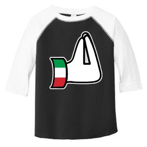 Italian Hand Gesture Funny Toddler Fine Jersey T-Shirt