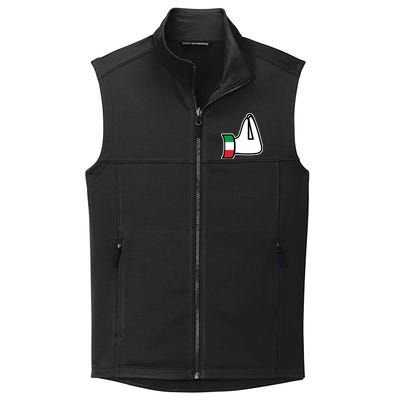 Italian Hand Gesture Funny Collective Smooth Fleece Vest