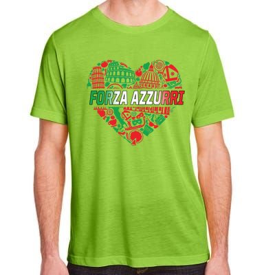 Italian Heart Forza Azzurri Adult ChromaSoft Performance T-Shirt