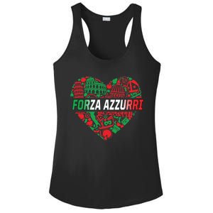 Italian Heart Forza Azzurri Ladies PosiCharge Competitor Racerback Tank