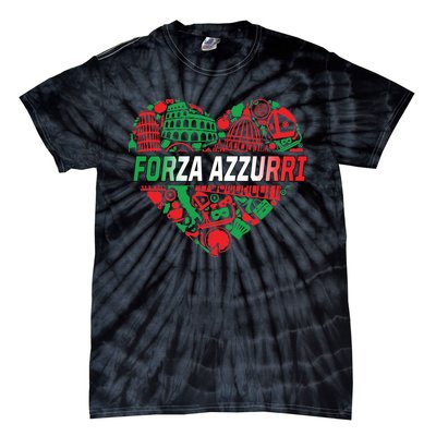 Italian Heart Forza Azzurri Tie-Dye T-Shirt