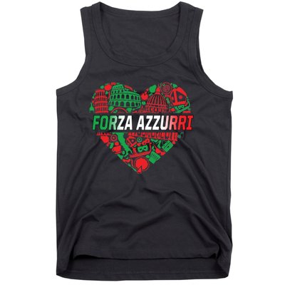 Italian Heart Forza Azzurri Tank Top