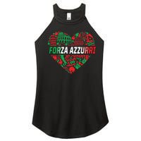 Italian Heart Forza Azzurri Women's Perfect Tri Rocker Tank