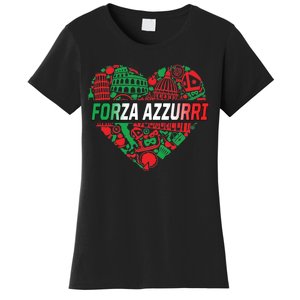 Italian Heart Forza Azzurri Women's T-Shirt