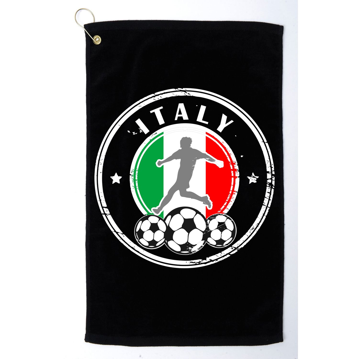 Italian Italia Soccer Italy Golf Towel