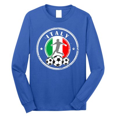 Italian Italia Soccer Italy Long Sleeve Shirt