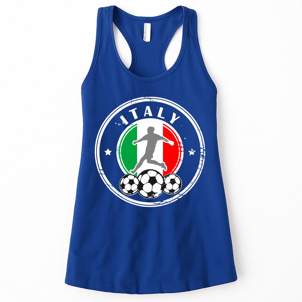 Italian Italia Soccer Italy Womens Tank Top