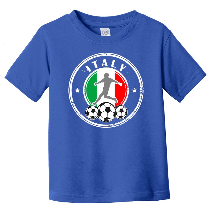 Italian Italia Soccer Italy Toddler T-Shirt