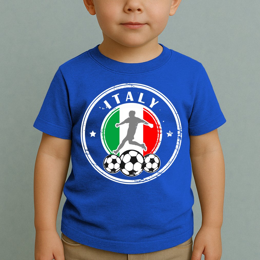 Italian Italia Soccer Italy Toddler T-Shirt