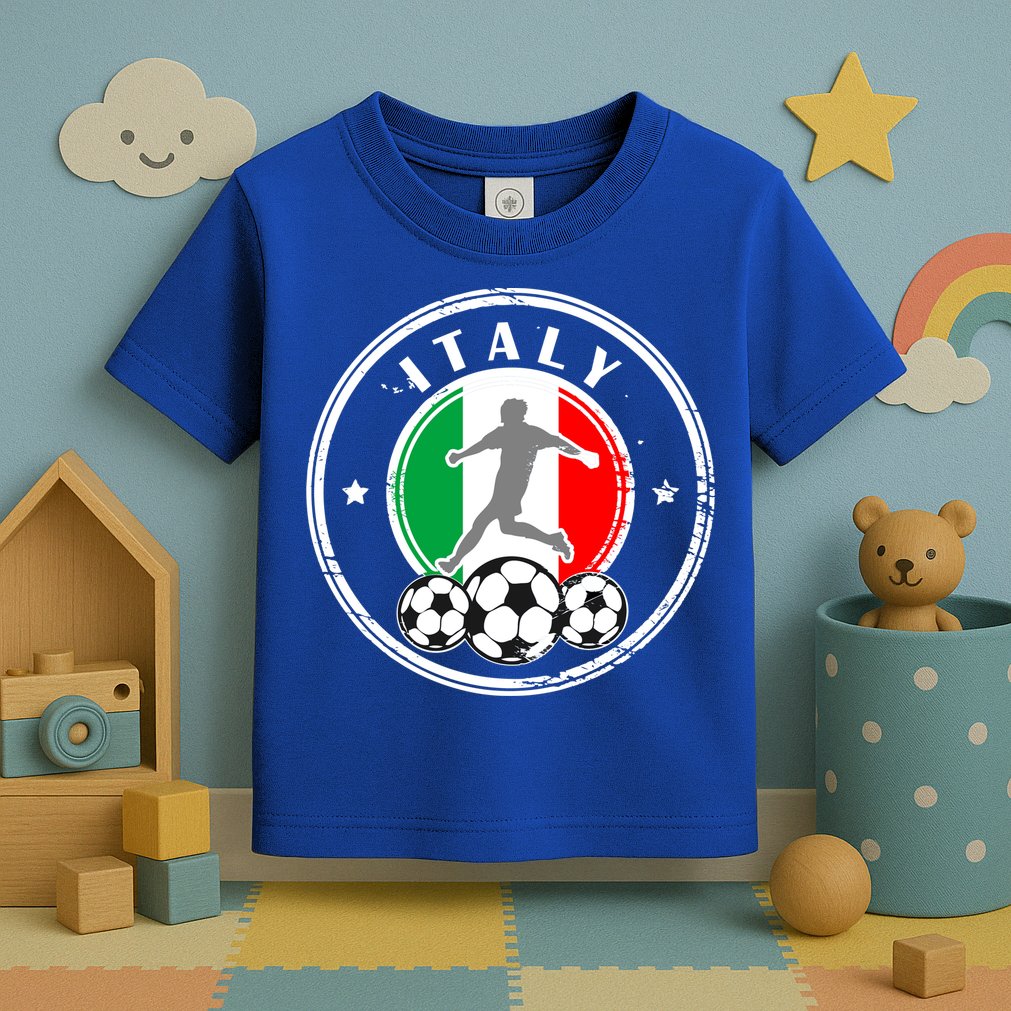 Italian Italia Soccer Italy Toddler T-Shirt