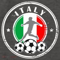 Italian Italia Soccer Italy Vector Backpack