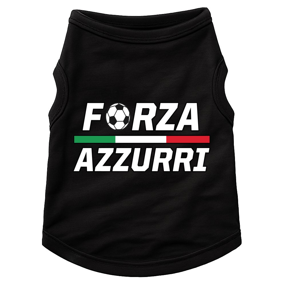 Italian Soccer Forza Azzurri Doggie Tank