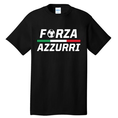 Italian Soccer Forza Azzurri Tall T-Shirt