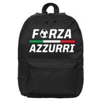 Italian Soccer Forza Azzurri 16 in Basic Backpack