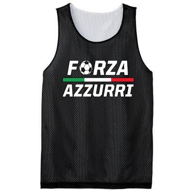 Italian Soccer Forza Azzurri Mesh Reversible Basketball Jersey Tank