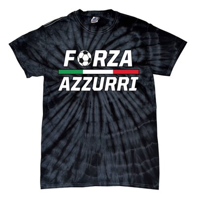 Italian Soccer Forza Azzurri Tie-Dye T-Shirt