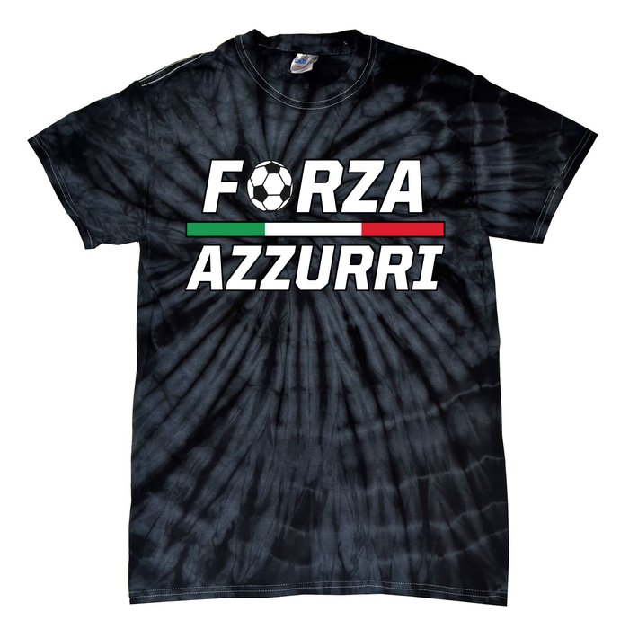 Italian Soccer Forza Azzurri Tie-Dye T-Shirt