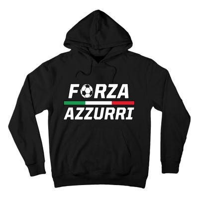 Italian Soccer Forza Azzurri Tall Hoodie