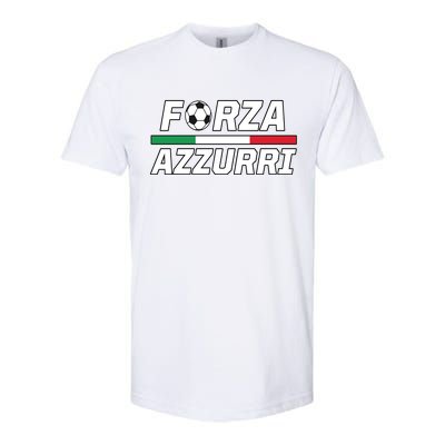 Italian Soccer Forza Azzurri Softstyle® CVC T-Shirt