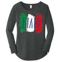 Italy Women's Perfect Tri Tunic Long Sleeve Shirt