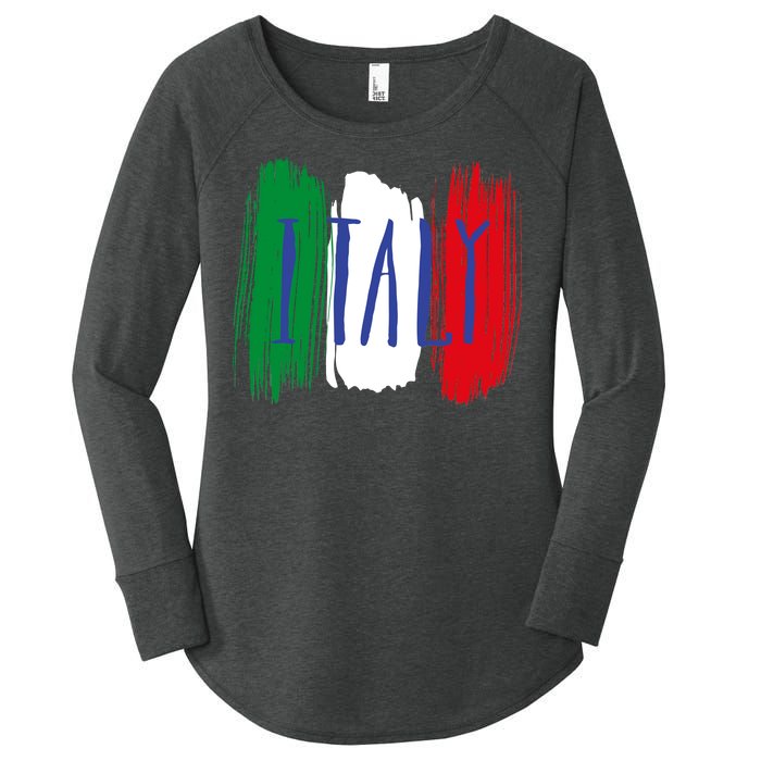 Italy Women's Perfect Tri Tunic Long Sleeve Shirt