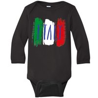 Italy Baby Long Sleeve Bodysuit