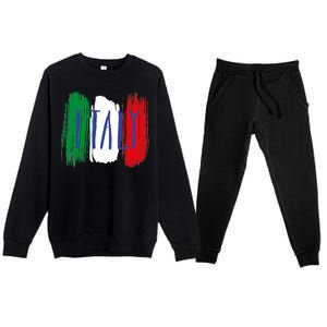 Italy Premium Crewneck Sweatsuit Set