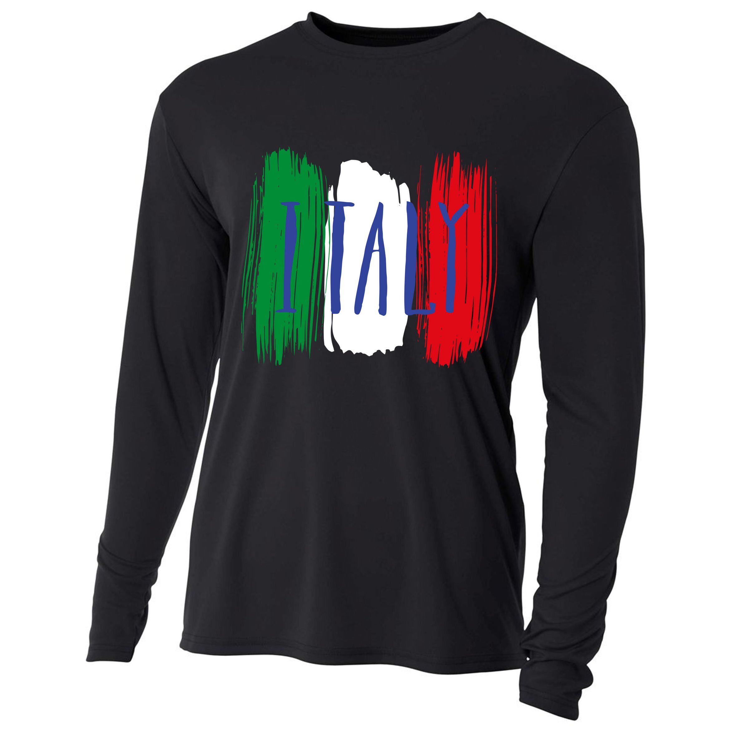 Italy Cooling Performance Long Sleeve Crew