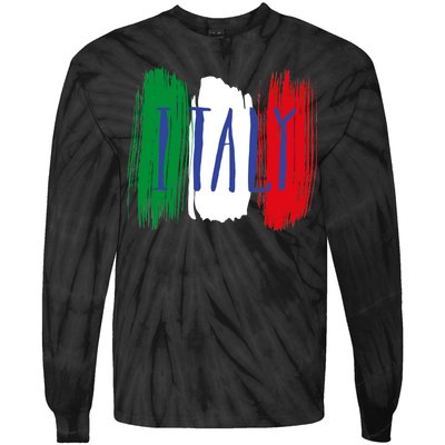 Italy Tie-Dye Long Sleeve Shirt