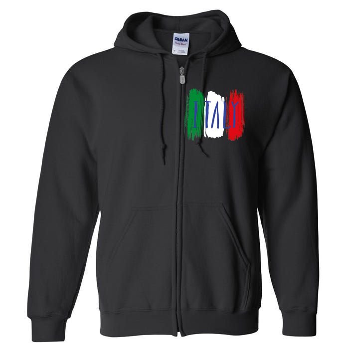 Italy Full Zip Hoodie