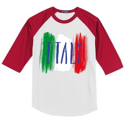 Italy Kids Colorblock Raglan Jersey