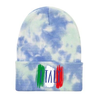 Italy Tie Dye 12in Knit Beanie