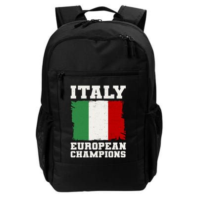 Italy Europeon Champions Distressed Flag Backpack