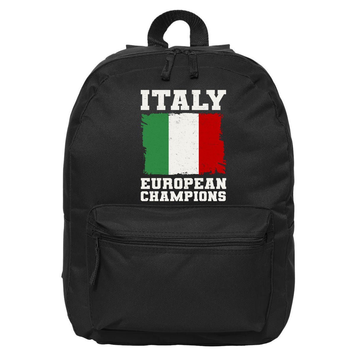Italy Europeon Champions Distressed Flag 16 in Basic Backpack