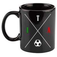 Italy ITA Soccer 11oz C Handle Ceramic Mug