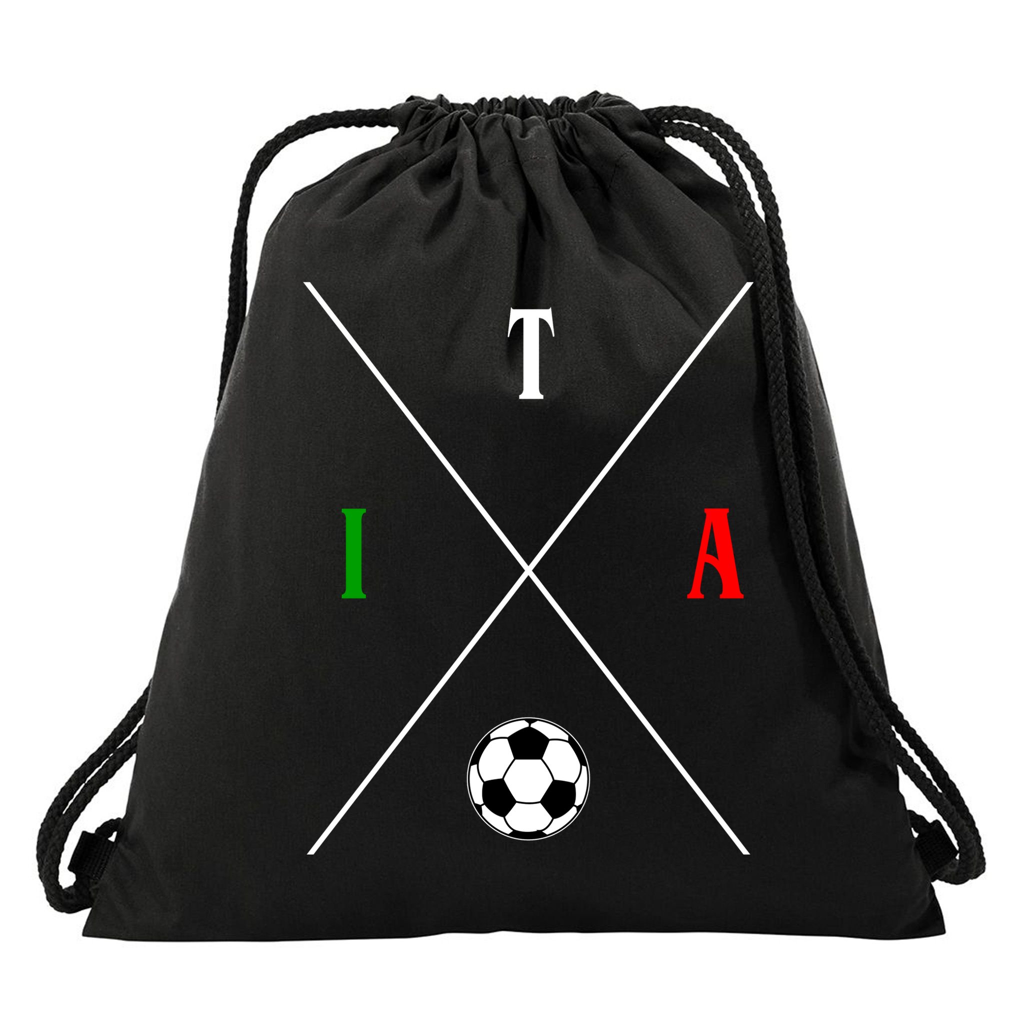 Italy ITA Soccer Drawstring Bag