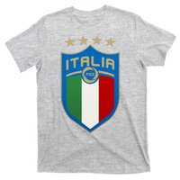 Italy Italia Football Soccer Shield Logo T-Shirt