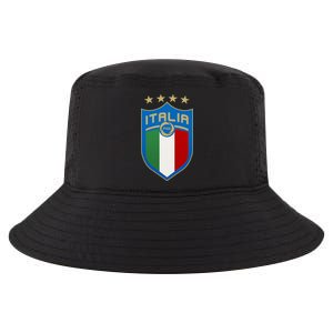 Italy Italia Football Soccer Shield Logo Cool Comfort Performance Bucket Hat