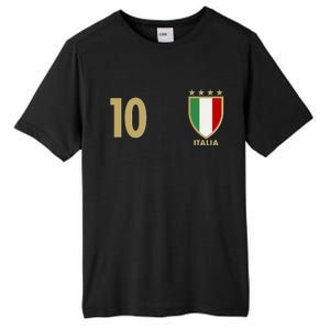 Italy Italia No 10 Futbol Soccer Jersey Tall Fusion ChromaSoft Performance T-Shirt