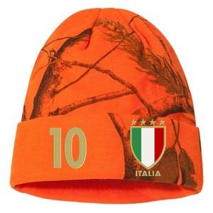 Italy Italia No 10 Futbol Soccer Jersey Kati Licensed 12" Camo Beanie