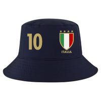 Italy Italia No 10 Futbol Soccer Jersey Cool Comfort Performance Bucket Hat